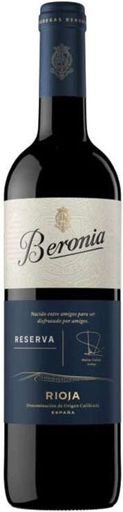 Beronia Reserva 2019 - Vino Reserva de España con Graduación 14,00%