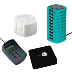 ratiotec CONNECT Starter-Set Gastro 10 – professionelles Pager- & Rufsystem für zuverlässigen Gastronomie-Service