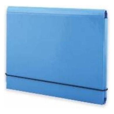 Penmate Kaputter Ordner A4 mit Gummiband in Pastellblau (A4) (329643)