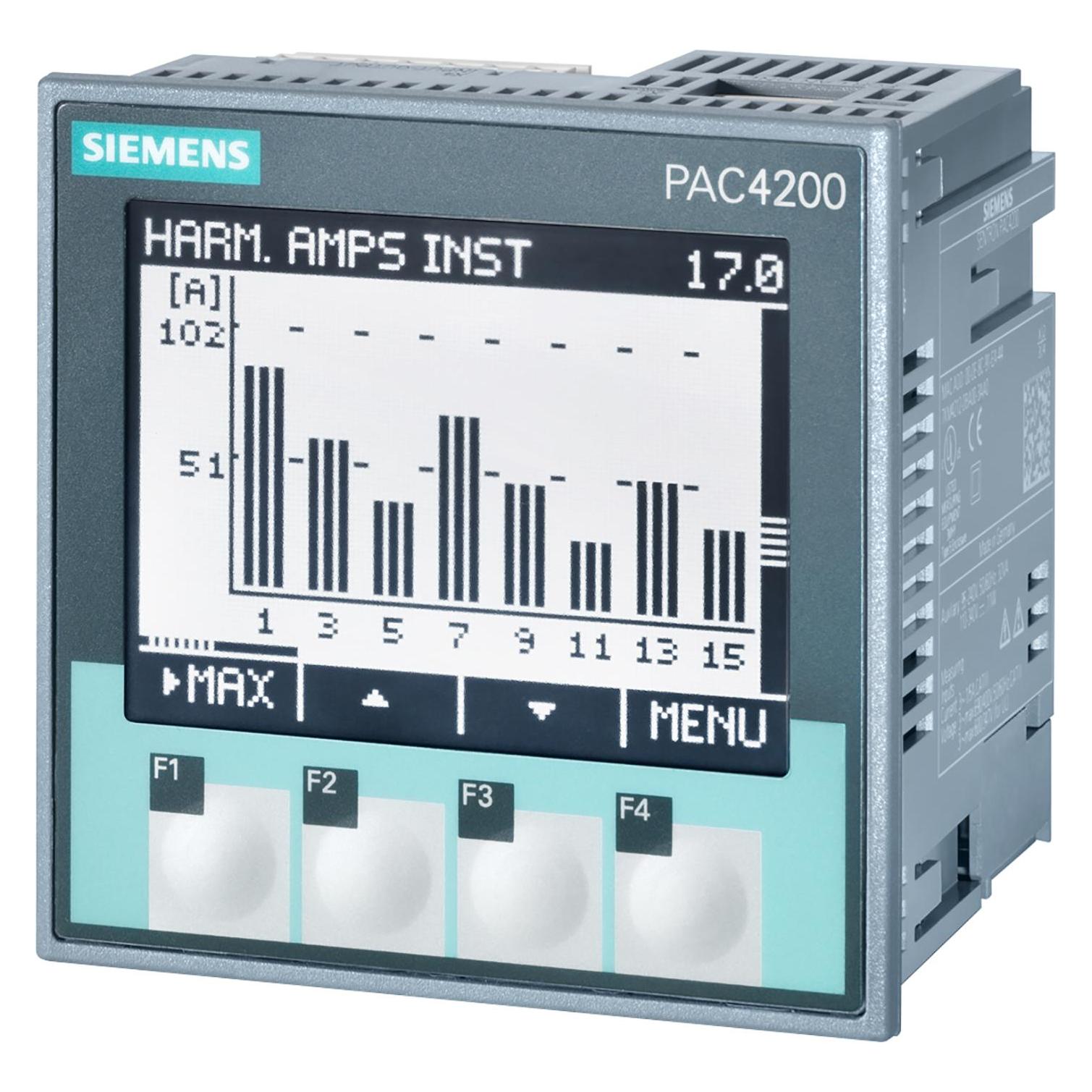 Siemens Power Monitoring Device PAC4200 96x96mm (7KM4211-1BA00-3AA0)