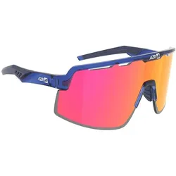 AZR, Unisex, Sportbrille, Speed RX (Black, Rot), Mehrfarbig