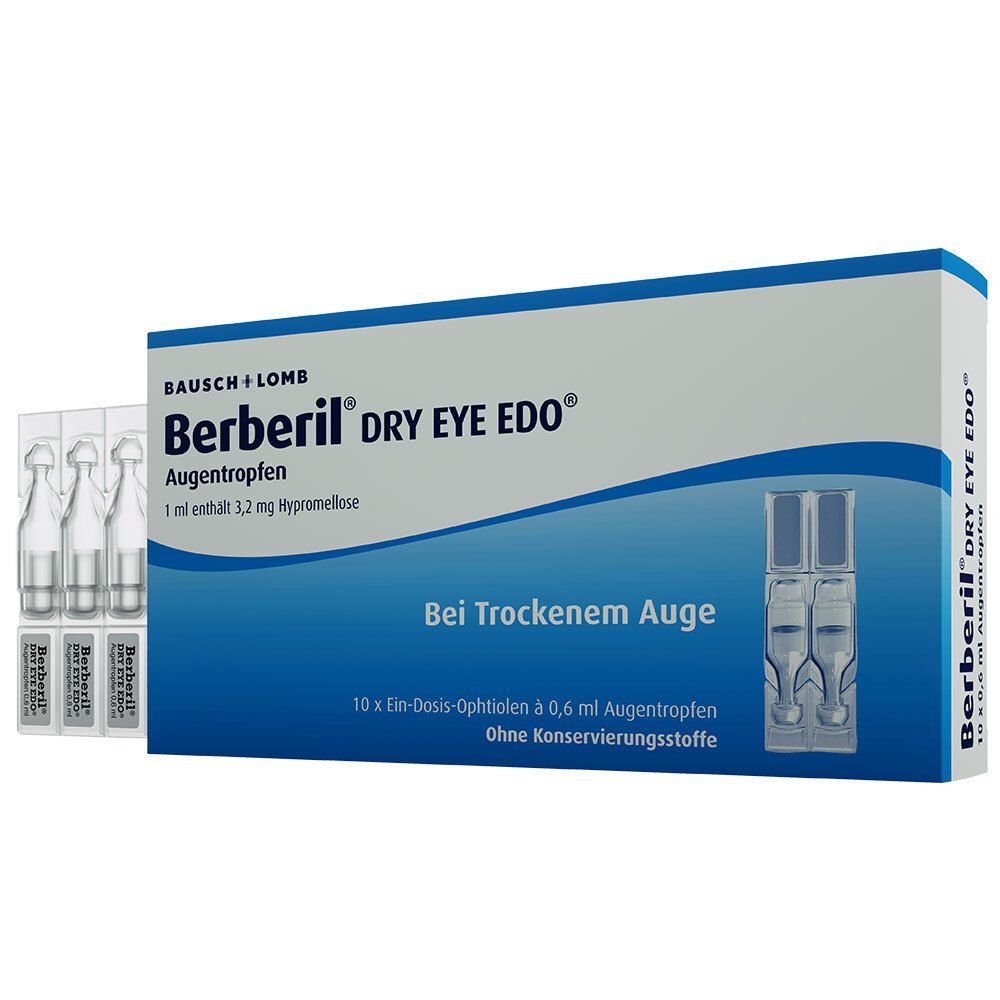 Berberil Dry Eye EDO Augentropfen 10x0,6 ml