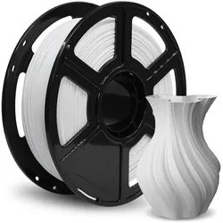 FlashForge PLA Silk White 0,5KG 3D Pri (PLA, 770 g), Filament, Weiss