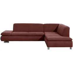 Max Winzer Ecksofa   ¦ rot ¦ Maße (cm): B: 270 H: 76
