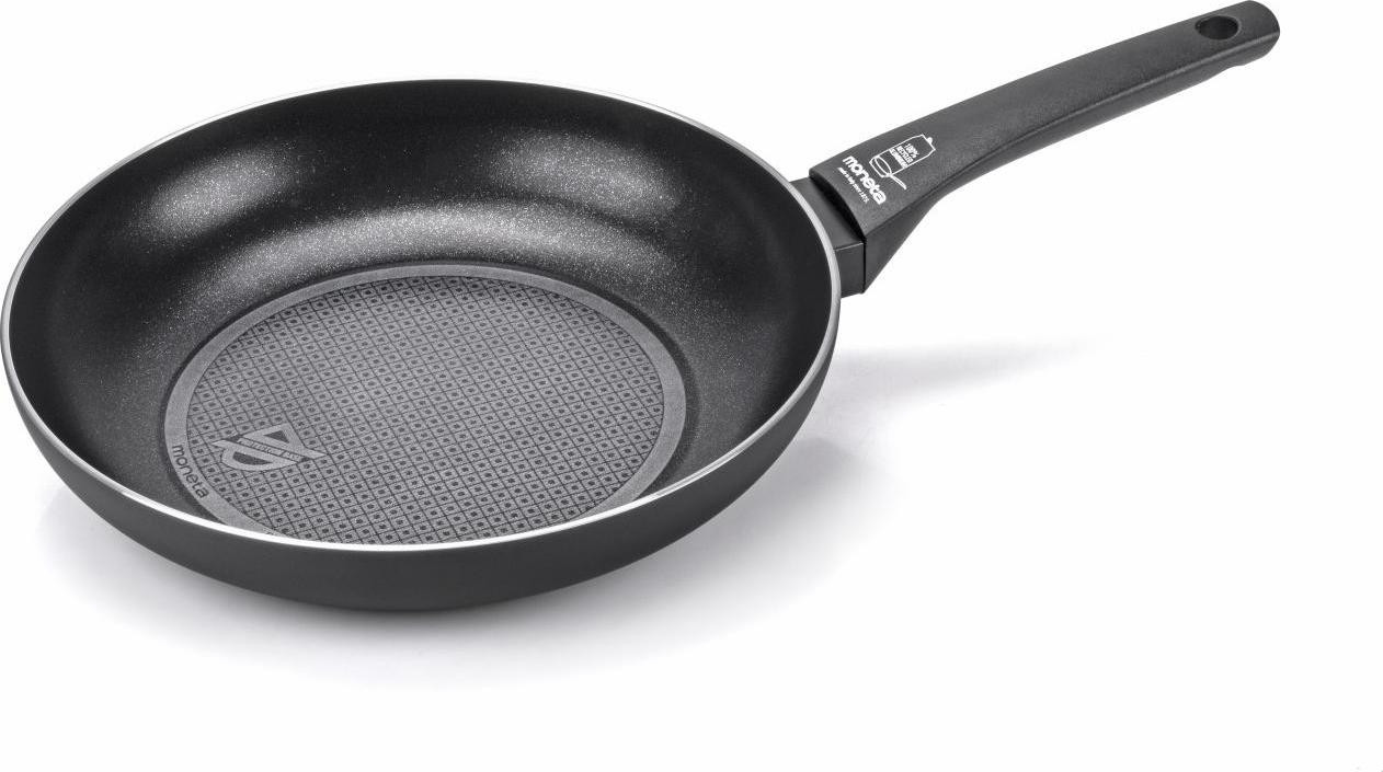 Moneta Universele ronde pan, Zwart, Aluminium, 3 liter