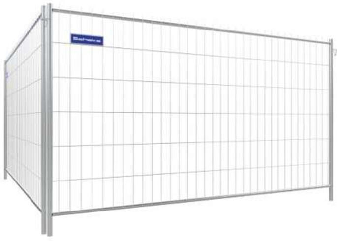 Schake Mobilzaun „Standard”, Höhe: 2,00 m, Element mit Haken und Ösen Breite: 3,50 m (3B2035H)
