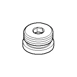 Dornbracht Schraubnippel M12 x 1 092404289-00 chrom