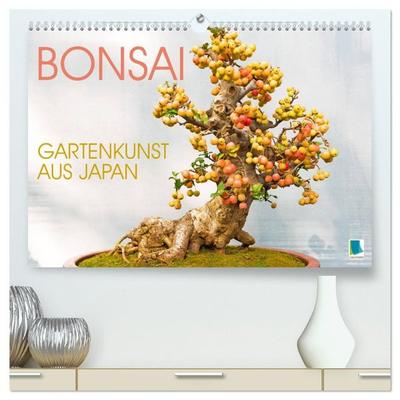 Gartenkunst aus Japan: Bonsai (hochwertiger Premium Wandkalender 2027 DIN A2 quer), Kunstdruck in Hochglanz