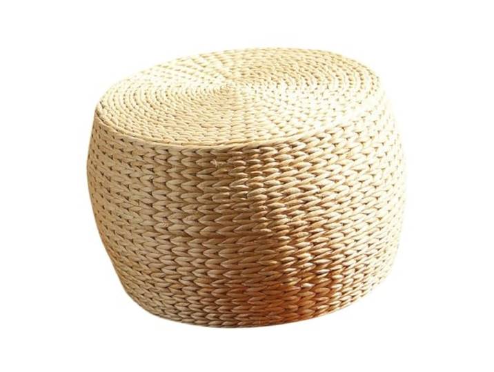 DANNMPX Sitzhocker Wohnzimmer 1 Pcs Rattan Fuß Hocker Nicht-Slip Sitzen Wohnkultur Fußstütze Zusätzliche Sitzplätze