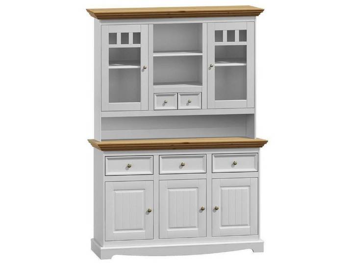 JVmoebel Buffet Klassische Vitrine aus Holz mit Glasfront und Stauraum (Buffet) Made in Europa