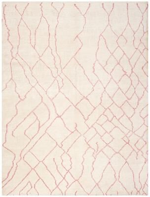 SAFAVIEH Couture Handmade Moroccan Nuccia Modern Viscose Rug