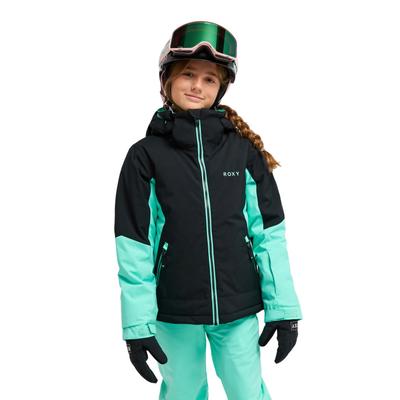 Snowboardjacke ROXY "Ice Escape 10K", Kinder, Gr. 16, schwarz, Obermaterial: 100% Polyester., Jacken Snowboardjacke