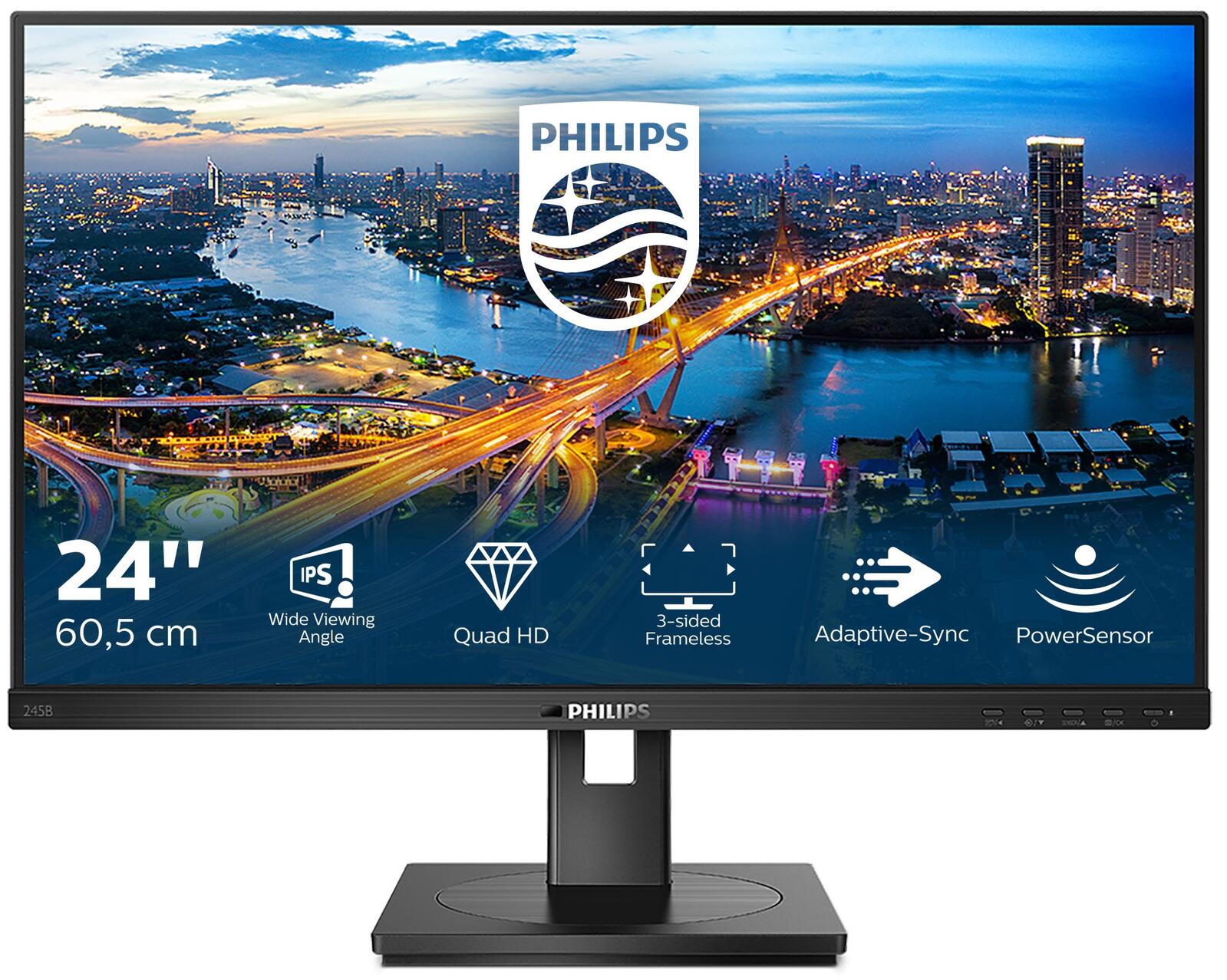 Philips 245B1 Monitor 60,5cm (23,8 Zoll) 245B1/00
