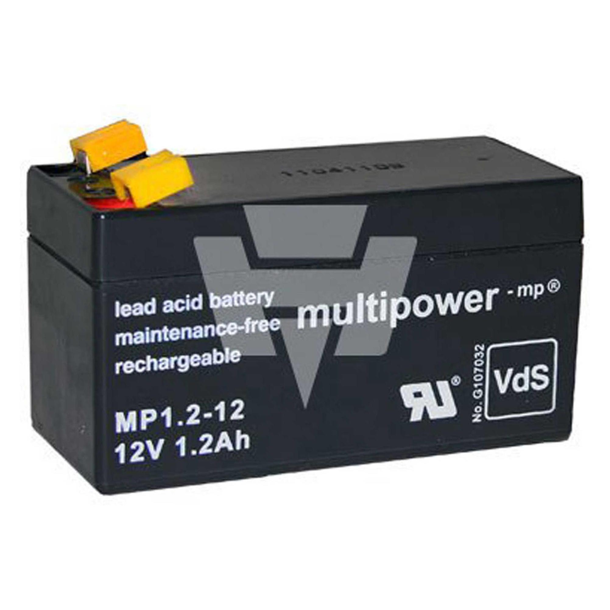 Multipower BleiAkku (1200 mAh, 12 V) (MP1,2-12)