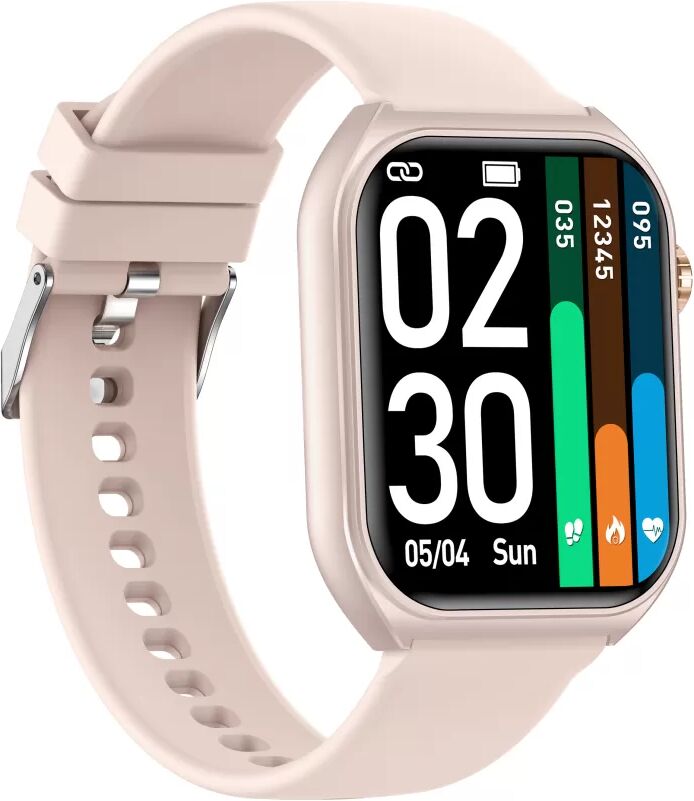 INF Smartwatch mit mehreren Sportmodi und Gesundheitsmanagement Rosa