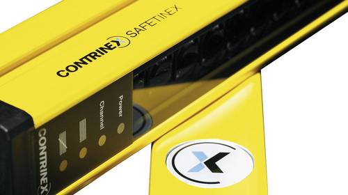 Contrinex YBB-30R4-1800-G012 Reichweite (max.) 12m Schutzfeldhöhe 1827mm Anzahl Strahlen: 113