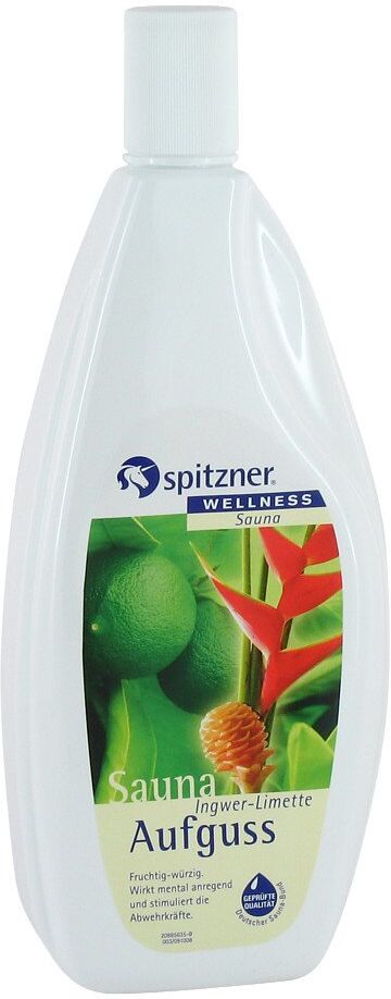 Spitzner Saunaaufguss Ingwer Limette Wellness 1000ml