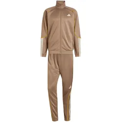 adidas 3-Streifen Stadium Trainingsanzug KS5356 - khaki six/ivory L