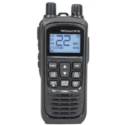 PNI Tragbares CB-Funkgerät Escort HP 82, Multistandard, 4 W, 12 V, AM-FM, NRC, Dual Watch, Roger Bee, Walkie Talkie, Schwarz
