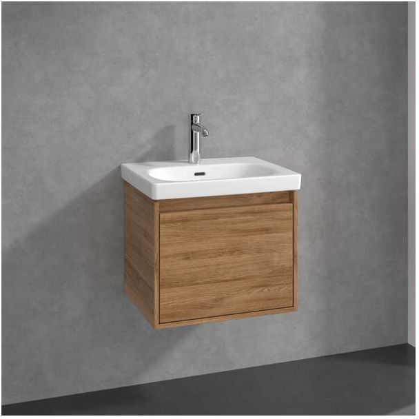 Villeroy und Boch Skyla Waschtischunterschrank C78300RH 52,2x43,6x42,4cm, Kansas Oak