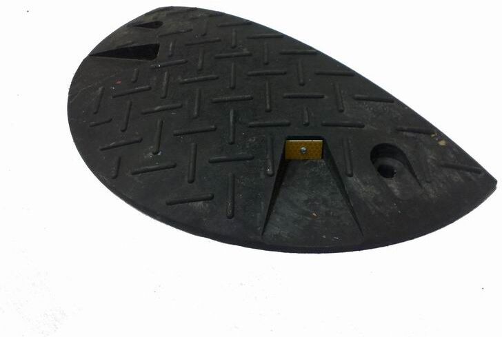 B2B Partner Zpomalovací práh, 10 km/h, koncový, černý