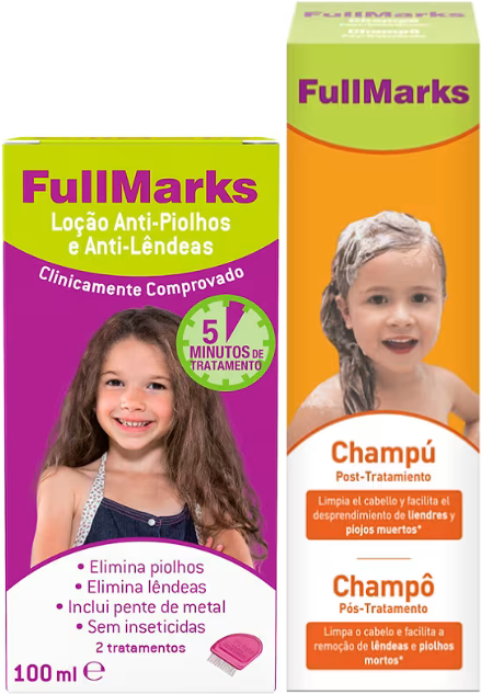 Fullmarks Loção Tratamento + Champô Pós-Tratamento Pack