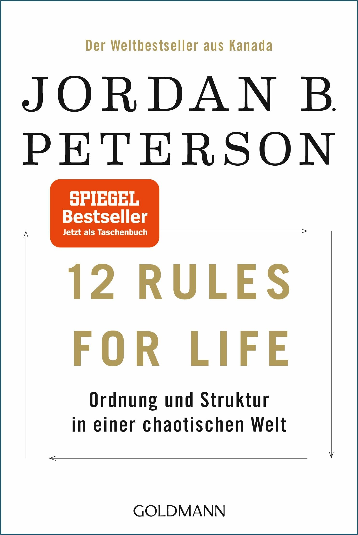 Peterson, Jordan B. - 12 Rules For Life: Ordnung und Struktur in einer chaotischen Welt - Aktualisierte Neuausgabe - Preis vom 09.10.2026 07:28:09 h