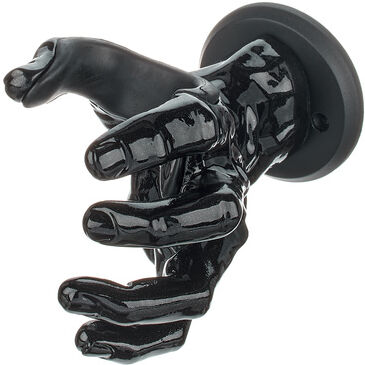 GuitarGrip Male Hand, Black Metallic Left Noir finition métallisée haute brillance
