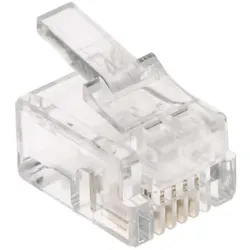 RS PRO Stecker modular 6/4, Elektronikkabel + Stecker