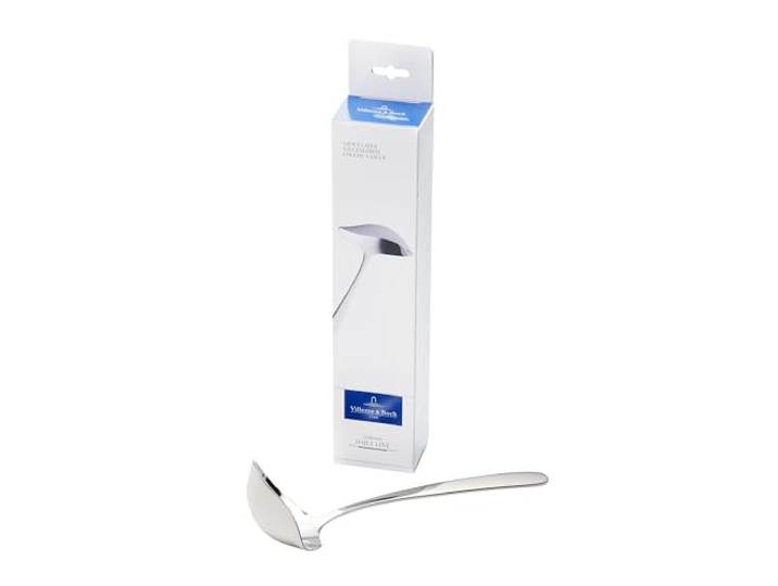 Villeroy & Boch - Daily Line Soßenlöffel Silber Spülmaschinenfest, Rostfrei, Soßenschöpfer, Soßenkelle, Kleine Suppenkelle, Kleine Kelle, Schöpflöffel, Edelstahl