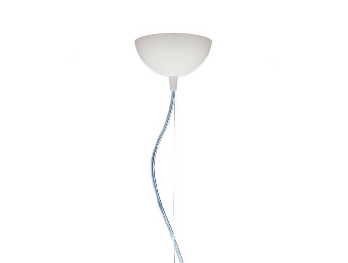 Kartell Designer Hängelampe FL/Y, dimmbar, weiß / opal, für Wohn- / Esszimmer, Kunststoff, Design, Pendelleuchte