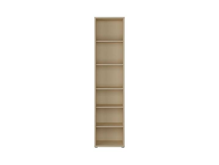 PREISBRECHER Regal ALICE SPRINGS, in Buttergelb - 49,8x214,3x34,9cm (BxHxT)