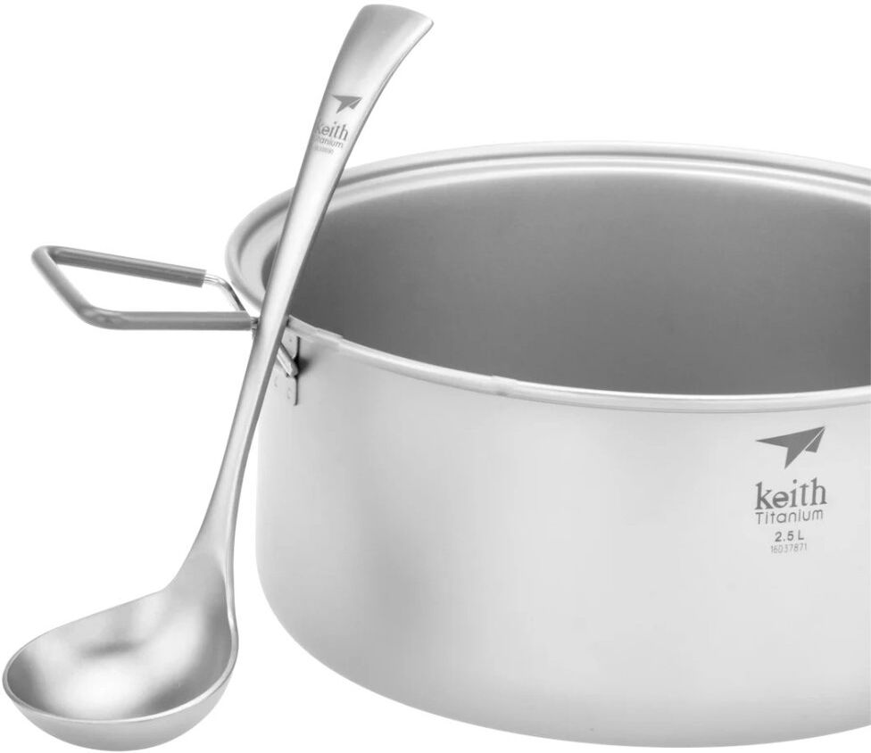 Keith Titanium Long Handle Soup Spoon