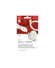 Label-the-cable LTC ROLL STRAP Klettverschlussstreifen weiß Zubehör Kabel (LTC 1220)