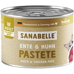 Sanabelle Ente & Huhn + Leinöl 6x195 g