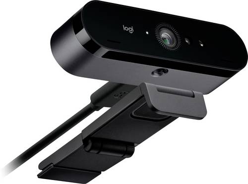 Logitech Brio 4K-Webcam 4096 x 2160 Pixel Klemm-Halterung