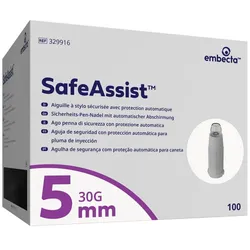 Safeassist Sicherheits-pen-nadel 5 Mm 100 St