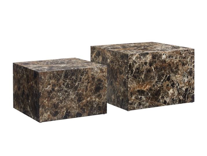 SalesFever Couchtisch Braun 2er Set