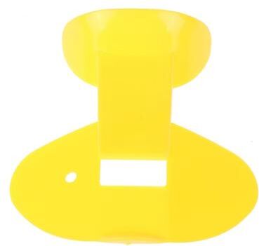 Friendly Fresh Finds Plastic Nose Whistle For Nasal Breathing & Oral Muscle Training Nose Flute Pronunciation Trainer yellow