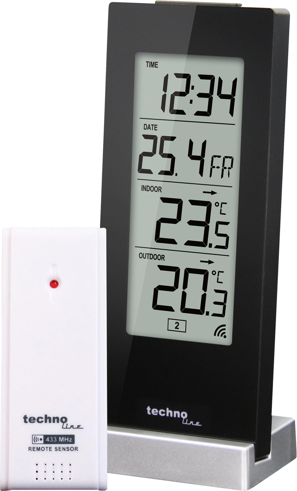 Lustrens Temperatuurstation met slingerfunctie en draadloze ontvangst