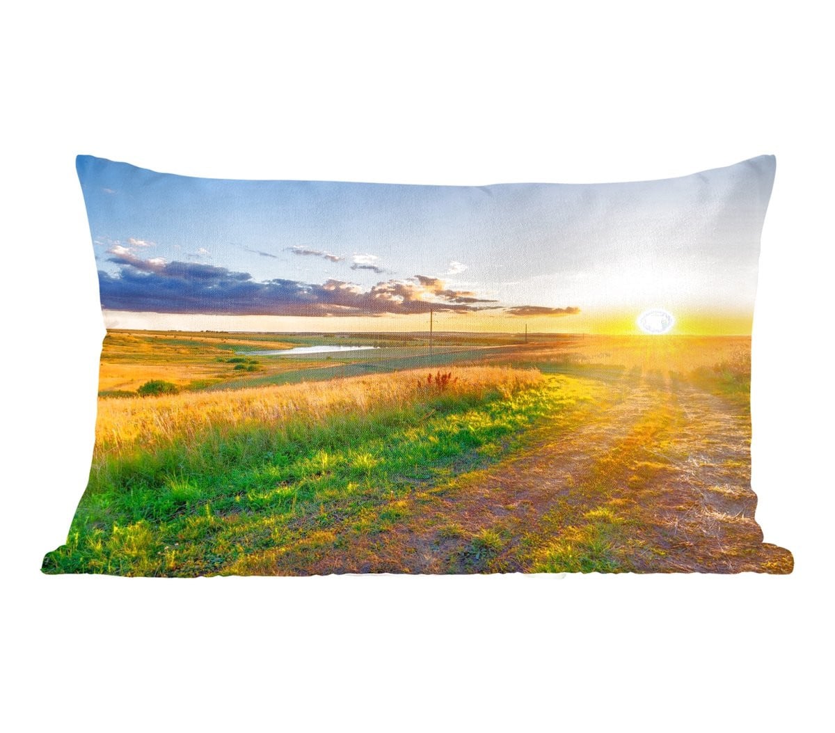 PillowMonkey Sierkussen Natuur Landschap Zon - 60 x 40 cm