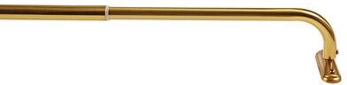 "French Return Drapery Hardware - Brass, 60"" - 108"" - Ballard Designs"
