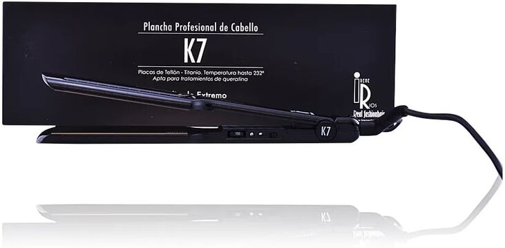 Irene Rios K7 Plancha Para El Cabello #Negra