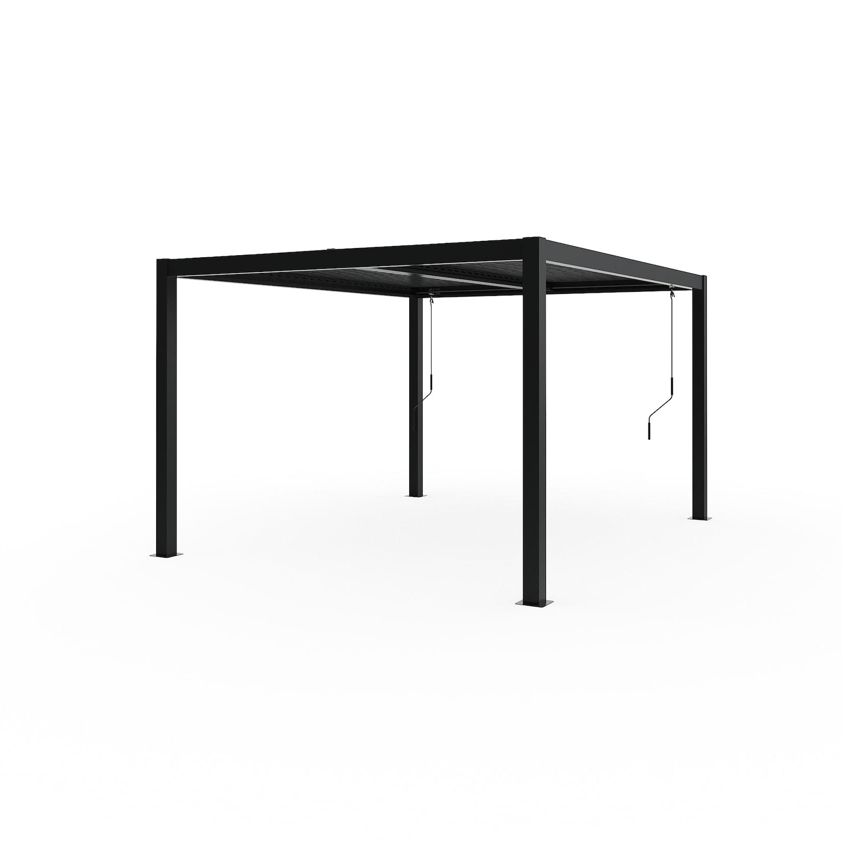 Sojag Pergola Milo 1012 Schwarz 365,5x297,5x224,6cm