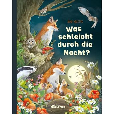 Was schleicht durch die Nacht?, Gebundene Ausgabe von Jana Walczyk, G&G Verlag, Kinder- und Jugendbuch, 978-3-7074-5308-9