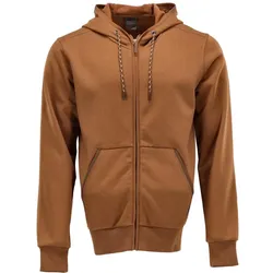 MASCOT Herren Kapuzensweatshirt mit Reißverschluss CUSTOMIZED Nussbraun S - 22486-378-54-S - Nussbraun