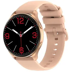 Blackview X20 (Connected Watch - 1.43" - Anrufbeantworter) Gold (45.50 mm, ohne SIM), Smartwatch