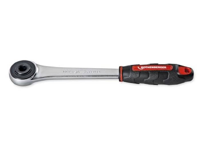 Rothenberger Industrial Clé à gradins universelle pour gaz – acier chrome-vanadium nickelé\, entraînement 1/2\ \, tailles 3/8\ -1\ \, idéal pour les vannes de radiateur