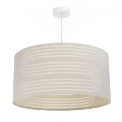 HÄNGELEUCHTE Beige 50/95 cm
