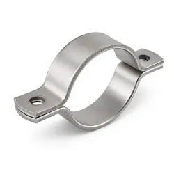 Rohrschelle V2A Edelstahl zweiteilige Schelle mittelschwer - 10 - 13,5 mm